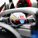 SCARPERIA, ITALY - SEPTEMBER 26: Romain Grosjean of France driving the Haas F1 Ferrari leaves the