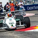 Another special moment came when he drove Keke Rosberg’s 1983 Monaco Grand Prix-winning FW08C © James Bearne / Williams Heritage