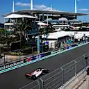 MIAMI, FLORIDA - MAY 02: Esteban Ocon of France driving the (31) Haas F1 VF-26 Ferrari on track prior to qualifying ahead of the F1 Grand Prix of Miami at Miami International Autodrome on May 02, 2026 in Miami, Florida. (Photo by Hector Vivas - Formula 1/Formula 1 via Getty Images)