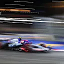 SINGAPORE, SINGAPORE - SEPTEMBER 21: Yuki Tsunoda of Japan driving the (22) Visa Cash App RB VCARB 01 on track during qualifying ahead of the F1 Grand Prix of Singapore at Marina Bay Street Circuit on September 21, 2024 in Singapore, Singapore. (Photo by Lars Baron - Formula 1/Formula 1 via Getty Images)