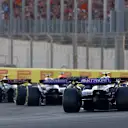 ABU DHABI, UNITED ARAB EMIRATES - DECEMBER 08: Franco Colapinto of Argentina driving the (43) Williams FW46 Mercedes on track during the F1 Grand Prix of Abu Dhabi at Yas Marina Circuit on December 08, 2024 in Abu Dhabi, United Arab Emirates. (Photo by Joe Portlock/Getty Images)