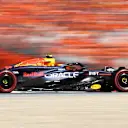 SPIELBERG, AUSTRIA - JUNE 29: Sergio Perez of Mexico driving the (11) Oracle Red Bull Racing RB20 on track during qualifying ahead of the F1 Grand Prix of Austria at Red Bull Ring on June 29, 2024 in Spielberg, Austria. (Photo by Clive Rose/Getty Images)