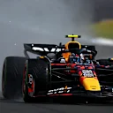 NORTHAMPTON, ENGLAND - JULY 07: Sergio Perez of Mexico driving the (11) Oracle Red Bull Racing RB20 on track during the F1 Grand Prix of Great Britain at Silverstone Circuit on July 07, 2024 in Northampton, England. (Photo by James Sutton - Formula 1/Formula 1 via Getty Images)