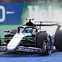MONZA, ITALY - SEPTEMBER 01: Pierre Gasly of France driving the (10) Alpine F1 A524 Renault runs wide during the F1 Grand Prix of Italy at Autodromo Nazionale Monza on September 01, 2024 in Monza, Italy. (Photo by Lars Baron/Getty Images)