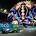 LAS VEGAS, NEVADA - NOVEMBER 21: Alexander Albon of Thailand driving the (23) Williams FW46 Mercedes on track during practice ahead of the F1 Grand Prix of Las Vegas at Las Vegas Strip Circuit on November 21, 2024 in Las Vegas, Nevada. (Photo by Jared C. Tilton - Formula 1/Formula 1 via Getty Images)