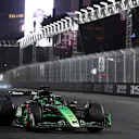 LAS VEGAS, NEVADA - NOVEMBER 22: Valtteri Bottas of Finland driving the (77) Kick Sauber C44 Ferrari on track during qualifying ahead of the F1 Grand Prix of Las Vegas at Las Vegas Strip Circuit on November 22, 2024 in Las Vegas, Nevada. (Photo by Jared C. Tilton - Formula 1/Formula 1 via Getty Images)