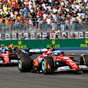 The Ferrari cars sported flashes of blue in Miami with their special livery design
