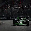MIAMI, FLORIDA - MAY 05: Valtteri Bottas of Finland driving the (77) Kick Sauber C44 Ferrari on track during the F1 Grand Prix of Miami at Miami International Autodrome on May 05, 2024 in Miami, Florida. (Photo by Clive Mason/Getty Images)