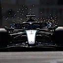 MONTE-CARLO, MONACO - MAY 25: George Russell of Great Britain driving the (63) Mercedes AMG Petronas F1 Team W15 on track during qualifying ahead of the F1 Grand Prix of Monaco at Circuit de Monaco on May 25, 2024 in Monte-Carlo, Monaco. (Photo by Ryan Pierse/Getty Images)