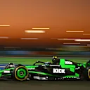 LUSAIL CITY, QATAR - NOVEMBER 29: Zhou Guanyu of China driving the (24) Kick Sauber C44 Ferrari on track during practice ahead of the F1 Grand Prix of Qatar at Lusail International Circuit on November 29, 2024 in Lusail City, Qatar. (Photo by Clive Mason/Getty Images)