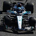 BAHRAIN, BAHRAIN - FEBRUARY 21: George Russell of Great Britain driving the (63) Mercedes AMG