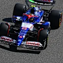 BAHRAIN, BAHRAIN - FEBRUARY 21: Yuki Tsunoda of Japan driving the (22) Visa Cash App RB VCARB 01 on