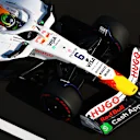 SHANGHAI, CHINA - MARCH 22: Isack Hadjar of France driving the (6) Visa Cash App Racing Bulls VCARB