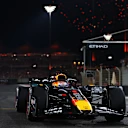 ABU DHABI, UNITED ARAB EMIRATES - DECEMBER 07: Race winner Max Verstappen of the Netherlands driving the (1) Oracle Red Bull Racing RB21 arrives in parc ferme during the F1 Grand Prix of Abu Dhabi at Yas Marina Circuit on December 07, 2025 in Abu Dhabi, United Arab Emirates. (Photo by Bryn Lennon - Formula 1/Formula 1 via Getty Images)