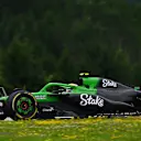 SPIELBERG, AUSTRIA - JUNE 27: Gabriel Bortoleto of Brazil driving the (5) Kick Sauber C45 Ferrari on track during practice ahead of the F1 Grand Prix of Austria at Red Bull Ring on June 27, 2025 in Spielberg, Austria. (Photo by Mark Sutton - Formula 1/Formula 1 via Getty Images)