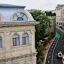 BAKU, AZERBAIJAN - SEPTEMBER 21: Esteban Ocon of France driving the (31) Haas F1 VF-25 Ferrari on track during the F1 Grand Prix of Azerbaijan at Baku City Circuit on September 21, 2025 in Baku, Azerbaijan. (Photo by James Sutton - Formula 1/Formula 1 via Getty Images)