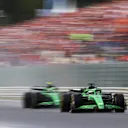 SPA, BELGIUM - JULY 27: Nico Hulkenberg of Germany driving the (27) Kick Sauber C45 Ferrari leads Gabriel Bortoleto of Brazil driving the (5) Kick Sauber C45 Ferrari on track during the F1 Grand Prix of Belgium at Circuit de Spa-Francorchamps on July 27, 2025 in Spa, Belgium. (Photo by Ryan Pierse/Getty Images)