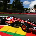 SPA, BELGIUM - JULY 25: Charles Leclerc of Monaco driving the (16) Scuderia Ferrari SF-25 on track during practice ahead of the F1 Grand Prix of Belgium at Circuit de Spa-Francorchamps on July 25, 2025 in Spa, Belgium. (Photo by Rudy Carezzevoli/Getty Images)