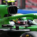 SPA, BELGIUM - JULY 25: Gabriel Bortoleto of Brazil and Stake F1 Team Kick Sauber in the Pitlane during Sprint qualifying ahead of the F1 Grand Prix of Belgium at Circuit de Spa-Francorchamps on July 25, 2025 in Spa, Belgium. (Photo by Mark Sutton - Formula 1/Formula 1 via Getty Images)