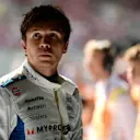SPA, BELGIUM - JULY 26: Fifth placed qualifier Alexander Albon of Thailand and Williams looks on in parc ferme during qualifying ahead of the F1 Grand Prix of Belgium at Circuit de Spa-Francorchamps on July 26, 2025 in Spa, Belgium. (Photo by Mario Renzi - Formula 1/Formula 1 via Getty Images)