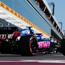 MONTREAL, QUEBEC - JUNE 14: Franco Colapinto of Argentina driving the (43) Alpine F1 A525 Renault in the Pitlane during qualifying ahead of the F1 Grand Prix of Canada at Circuit Gilles-Villeneuve on June 14, 2025 in Montreal, Quebec. (Photo by Clive Rose/Getty Images)