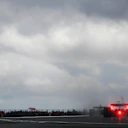 NORTHAMPTON, ENGLAND - JULY 06: Liam Lawson of New Zealand driving the (30) Visa Cash App Racing Bulls VCARB 02 heads to the grid prior to the F1 Grand Prix of Great Britain at Silverstone Circuit on July 06, 2025 in Northampton, England. (Photo by Clive Mason/Getty Images)