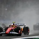 NORTHAMPTON, ENGLAND - JULY 06: Lewis Hamilton of Great Britain driving the (44) Scuderia Ferrari SF-25 on track during the F1 Grand Prix of Great Britain at Silverstone Circuit on July 06, 2025 in Northampton, England. (Photo by James Sutton - Formula 1/Formula 1 via Getty Images)