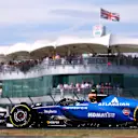 NORTHAMPTON, ENGLAND - JULY 04: Carlos Sainz of Spain driving the (55) Williams FW47 Mercedes on track during practice ahead of the F1 Grand Prix of Great Britain at Silverstone Circuit on July 04, 2025 in Northampton, England. (Photo by Clive Rose/Getty Images)