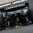 BUDAPEST, HUNGARY - AUGUST 03: Sparks fly behind Andrea Kimi Antonelli of Italy driving the (12) Mercedes AMG Petronas F1 Team W16 on track during the F1 Grand Prix of Hungary at Hungaroring on August 03, 2025 in Budapest, Hungary. (Photo by James Sutton - Formula 1/Formula 1 via Getty Images)