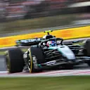 BUDAPEST, HUNGARY - AUGUST 01: Andrea Kimi Antonelli of Italy driving the (12) Mercedes AMG Petronas F1 Team W16 on track during practice ahead of the F1 Grand Prix of Hungary at Hungaroring on August 01, 2025 in Budapest, Hungary. (Photo by Rudy Carezzevoli/Getty Images)