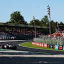 MONZA, ITALY - SEPTEMBER 06: Esteban Ocon of France driving the (31) Haas F1 VF-25 Ferrari on track during qualifying ahead of the F1 Grand Prix of Italy at Autodromo Nazionale Monza on September 06, 2025 in Monza, Italy. (Photo by Clive Rose/Getty Images)