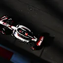 MEXICO CITY, MEXICO - OCTOBER 25: Esteban Ocon of France driving the (31) Haas F1 VF-25 Ferrari on track during qualifying ahead of the F1 Grand Prix of Mexico at Autodromo Hermanos Rodriguez on October 25, 2025 in Mexico City, Mexico. (Photo by Clive Rose/Getty Images)