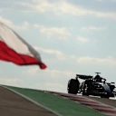 AUSTIN, TEXAS - OCTOBER 17: George Russell of Great Britain driving the (63) Mercedes AMG Petronas F1 Team W16 on track during Sprint Qualifying ahead of the F1 Grand Prix of United States at Circuit of The Americas on October 17, 2025 in Austin, Texas. (Photo by Meg Oliphant/Getty Images)