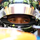BAHRAIN, BAHRAIN - FEBRUARY 26: Lando Norris of Great Britain and McLaren looks on as he prepares