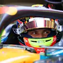 BAHRAIN, BAHRAIN - FEBRUARY 27: Oscar Piastri of Australia and McLaren looks on as he prepares to