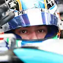 BAHRAIN, BAHRAIN - FEBRUARY 28: Andrea Kimi Antonelli of Italy and Mercedes AMG Petronas F1 Team