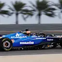 BAHRAIN, BAHRAIN - FEBRUARY 28: Alexander Albon of Thailand driving the (23) Williams FW47 Mercedes