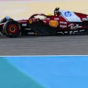 BAHRAIN, BAHRAIN - FEBRUARY 28: Lewis Hamilton of Great Britain driving the (44) Scuderia Ferrari