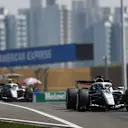 SHANGHAI, CHINA - MARCH 14: Sergio Perez of Mexico driving the (11) Cadillac F1 Team MAC-26 Ferrari on track during the Sprint ahead of the F1 Grand Prix of China at Shanghai International Circuit on March 14, 2026 in Shanghai, China. (Photo by Peter Fox/Getty Images)