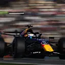 SHANGHAI, CHINA - MARCH 14: Max Verstappen of the Netherlands driving the (3) Oracle Red Bull Racing RB22 Red Bull Ford on track during qualifying ahead of the F1 Grand Prix of China at Shanghai International Circuit on March 14, 2026 in Shanghai, China. (Photo by Mark Thompson/Getty Images)