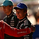 SHANGHAI, CHINA - MARCH 14: Pole position qualifier Andrea Kimi Antonelli of Italy and Mercedes AMG Petronas F1 Team looks on during qualifying ahead of the F1 Grand Prix of China at Shanghai International Circuit on March 14, 2026 in Shanghai, China. (Photo by Mario Renzi - Formula 1/Formula 1 via Getty Images)
