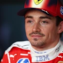 SHANGHAI, CHINA - MARCH 14: Fourth placed qualifier Charles Leclerc of Monaco and Scuderia Ferrari