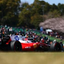 SUZUKA, JAPAN - MARCH 27: Charles Leclerc of Monaco driving the (16) Scuderia Ferrari SF-26 on track during practice ahead of the F1 Grand Prix of Japan at Suzuka Circuit on March 27, 2026 in Suzuka, Japan. (Photo by Clive Rose - Formula 1/Formula 1 via Getty Images)