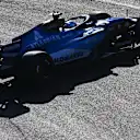 SUZUKA, JAPAN - MARCH 27: Alexander Albon of Thailand driving the (23) Williams FW48 Mercedes spins on track during practice ahead of the F1 Grand Prix of Japan at Suzuka Circuit on March 27, 2026 in Suzuka, Japan. (Photo by Rudy Carezzevoli/Getty Images)