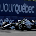 MONTREAL, QUEBEC - MAY 22: Sergio Perez of Mexico driving the (11) Cadillac F1 Team MAC-26 Ferrari on track during Sprint Qualifying ahead of the F1 Grand Prix of Canada at Circuit Gilles-Villeneuve on May 22, 2026 in Montreal, Quebec. (Photo by Mark Thompson/Getty Images)