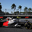 MIAMI, FLORIDA - MAY 01: Nico Hulkenberg of Germany driving the (27) Audi F1 Team R26 on track during Sprint Qualifying ahead of the F1 Grand Prix of Miami at Miami International Autodrome on May 01, 2026 in Miami, Florida. (Photo by Hector Vivas - Formula 1/Formula 1 via Getty Images)