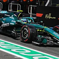 MELBOURNE, AUSTRALIA - MARCH 07: Fernando Alonso of Spain driving the (14) Aston Martin F1 Team