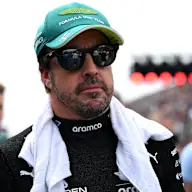 MONTREAL, QUEBEC - MAY 24: Fernando Alonso of Spain and Aston Martin F1 Team arrives in the Paddock
