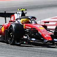 BARCELONA, SPAIN - JUNE 14: Lewis Hamilton of Great Britain driving the (44) Scuderia Ferrari SF-26
