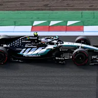 NORTHAMPTON, ENGLAND - JULY 04: Andrea Kimi Antonelli of Italy driving the (12) Mercedes AMG